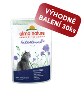 ALMO NATURE HOLISTIC INTESTINAL HELP - RYBA 70G VÝHODNÉ BALENÍ 30KS - KONZERVY PRO KOČKY