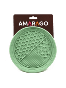 AMARAGO LÍZACÍ PODLOŽKA KULATÁ MISKA ZELENÁ - MISKY PRO PSY