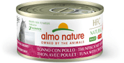 ALMO NATURE HFC NATURAL MADE IN ITALY - TUŇÁK S KUŘETEM 70G VÝHODNÉ BALENÍ 24KS - KONZERVY PRO KOČKY