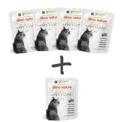ALMO NATURE HFC HIGHLY APPETIZING - SARDINKY 50G 4+1 ZDARMA - KONZERVY PRO KOČKY