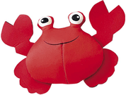NOBBY VODNÍ HRAČKA PRO PSY KRAB 12 CM - HRAČKY PRO PSY