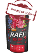 RAFI PATÉ HOVĚZÍ - KAPSIČKA PRO PSY 300G - KONZERVY PRO PSY