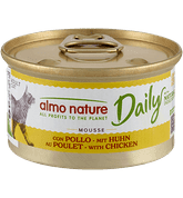 ALMO NATURE DAILY MENU - PĚNA S KUŘETEM 85G - KONZERVY PRO KOČKY