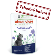 ALMO NATURE HOLISTIC INTESTINAL HELP - S RYBOU 70G VÝHODNÉ BALENÍ 30KS - KONZERVY PRO KOČKY