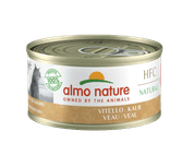 ALMO NATURE HFC NATURAL - TELECÍ 70G VÝHODNÉ BALENÍ 24KS - KONZERVY PRO KOČKY