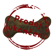 KOST LEDER - HNĚDÁ - HRAČKY PRO PSY