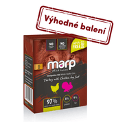 MARP HOLISTIC KRŮTA S KUŘETEM TETRAPAK 12X375G - KONZERVY PRO PSY