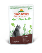 ALMO NATURE HOLISTIC ANTI HAIRBALL S HOVĚZÍM 70G - KONZERVY PRO KOČKY
