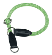 NOBBY FUN ROYAL NEON KULATÝ POLOSTAHOVACÍ OBOJEK L-XL 70CM NEON ZELENÁ SLEVA 20% VÝPRODEJ - OBOJKY PRO PSY
