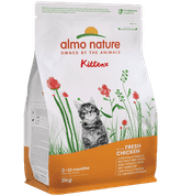 ALMO NATURE HOLISTIC KITTEN -  KOŤATA KUŘE A RÝŽE 2KG - GRANULE PRO KOŤATA