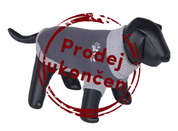 NOBBY PAW SVETR PRO PSY S TLAPKOU ŠEDÁ 44CM SLEVA 20% VÝPRODEJ - VÝPRODEJ