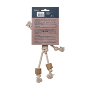 QUAPAS! HRAČKA Z KÁVOVÉHO DŘEVA PUPA 34X7CM - HRAČKY PRO PSY