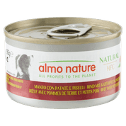 ALMO NATURE HFC NATURAL - HOVĚZÍ S BRAMBOREM A HRÁŠKEM 95G - KONZERVY PRO PSY