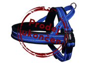 NOBBY CLASSIC REFLECT SOFT NORSKÝ REFLEXNÍ POSTROJ MODRÝ XL - POSTROJE PRO PSY