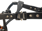 BAFPET SPECIÁLNÍ POSTROJ NA OBRANU S UCHEM - ČERNÁ - POSTROJE PRO PSY