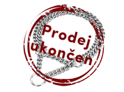 NOBBY OBOJEK ŘETÍZKOVÝ POLOSTAHOVACÍ CHROM DVOUŘADÝ 65CM SLEVA 10% VÝPRODEJ - VÝPRODEJ