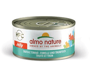 ALMO NATURE HFC JELLY - PSTRUH A TUŇÁK 70G - KONZERVY PRO KOČKY