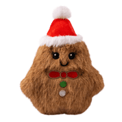 KONG HOLIDAY SNUZZLES VÁNOČNÍ PLYŠOVÝ PERNÍČEK 14CM - HRAČKY PRO PSY