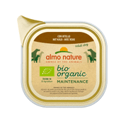 ALMO NATURE BIO ORGANIC - VANIČKA PRO PSY S TELECÍM 100G VÝHODNÉ BALENÍ 32KS - KONZERVY PRO PSY