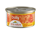 ALMO NATURE DAILY MENU WET CAT - PĚNA S KUŘETEM 85G VÝHODNÉ BALENÍ 24KS - KONZERVY PRO KOČKY