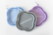 AMARAGO SILIKONOVÁ SKLÁDACÍ MISKA 1000ML MODRÁ - MISKY PRO PSY