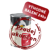 ALMO NATURE HOLISTIC MONOPROTEIN - HUSA 400G 400G VÝHODNÉ BALENÍ 24KS - KONZERVY PRO PSY