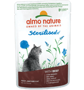 ALMO NATURE HOLISTIC STERILISED - HOVĚZÍ 70G VÝHODNÉ BALENÍ 30KS - KONZERVY PRO KOČKY