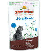 ALMO NATURE HOLISTIC STERILISED S HOVĚZÍM 70G VÝHODNÉ BALENÍ 30KS - KONZERVY PRO KOČKY