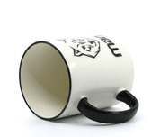 MARP KERAMICKÝ HRNEK S ČERNÝM UCHEM 325 ML - MARP MERCH