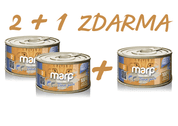 MARP HOLISTIC PLUS KONZERVA PRO KOČKY – TUŇÁKOVÉ PATÉ SE SARDINKAMI 70G 2 + 1 KS ZDARMA - KONZERVY PRO KOČKY