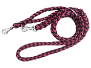 LANOVÉ PŘEPÍNACÍ VODÍTKA PLETENÉ HUGO - FUCHSIE - VODÍTKA PRO PSY