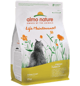 ALMO NATURE HOLISTIC MAINTENANCE - KRŮTÍ A RÝŽE 2 KG - GRANULE PRO KOČKY