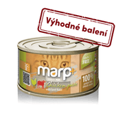 MARP HOLISTIC PLUS KONZERVA PRO KOČKY - KUŘECÍ PATÉ S HOVĚZÍMI KOUSKY 24X70G - KONZERVY PRO KOČKY