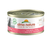 ALMO NATURE HFC JELLY - LOSOS 70G VÝHODNÉ BALENÍ 24KS - KONZERVY PRO KOČKY