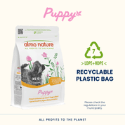 ALMO NATURE HOLISTIC PUPPY XS-S - S ČERSTVÝM KUŘECÍM 2KG - GRANULE PRO PSY