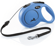 FLEXI NEW CLASSIC M LANKO 8M/20KG MODRÁ - VODÍTKA PRO PSY