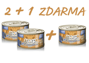 MARP HOLISTIC PLUS KONZERVA PRO KOČKY – TUŇÁK SE SARDINKAMI A BORŮVKAMI V ŽELÉ 70G 2 + 1 KS ZDARMA - KONZERVY PRO KOČKY