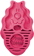 KONG ZOOM GROOM GUMOVÝ KARTÁČ 11CM - RŮŽOVÝ - HYGIENA