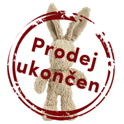 SPUNKY PUP KRÁLÍK Z ORGANICKÉ BAVLNY 40CM - HRAČKY PRO PSY