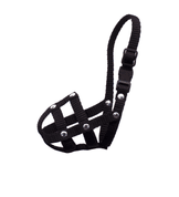 BAFPET POPRUHOVÝ NÁHUBEK, PLETENÝ - ČERNÁ - NÁHUBKY A OHLÁVKY