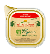 ALMO NATURE BIO ORGANIC - VANIČKA PRO PSY S HOVĚZÍM 100G VÝHODNÉ BALENÍ 32KS - KONZERVY PRO PSY