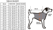 NOBBY SPORTOVNÍ VESTA PRO PSA TIMIS MODRÁ 40CM SLEVA 20% VÝPRODEJ - OBLEČKY PRO PSY