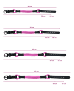 AMINELA FERRATA LANOVÝ OBOJEK - RŮŽOVÁ - OBOJKY PRO PSY