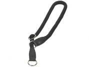 NOBBY FUN ROYAL KULATÝ POLOSTAHOVACÍ OBOJEK XS-S 40CM ČERNÁ SLEVA 10% VÝPRODEJ - OBOJKY PRO PSY