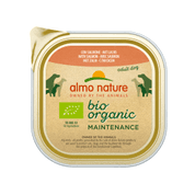 ALMO NATURE BIO ORGANIC - VANIČKA PRO PSY S LOSOSEM 100G VÝHODNÉ BALENÍ 32KS - KONZERVY PRO PSY