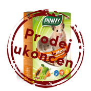 PINNY PREMIUM MENU KŘEČEK 300G - KRMIVO