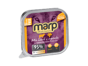 MARP MIX VANIČKA PRO PSY JEHNĚ+ZELENINA 100G - KONZERVY PRO PSY