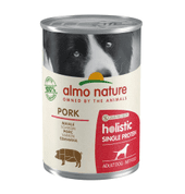 ALMO NATURE HOLISTIC MONOPROTEIN - VEPŘOVÁ 400G - KONZERVY PRO PSY