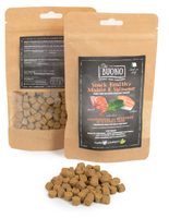 Farm Company PIU BUONO pamlsky pro psy s vepřovým a lososem 90g