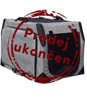 Nobby multifunkční nylonový box M kennelka EXTEND do 20 kg šedá